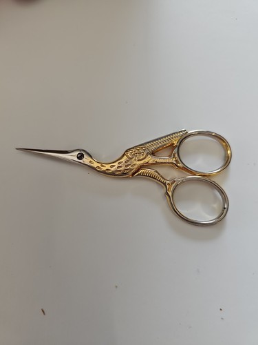 Vintage gingher italy stork - italy,