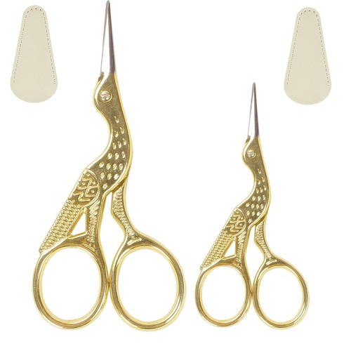 2pcs gold vintage - gold, sewing