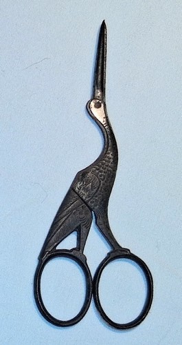 Antique stork scissors - antique,