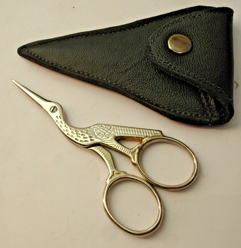 Vintage stork crane - 3.5",