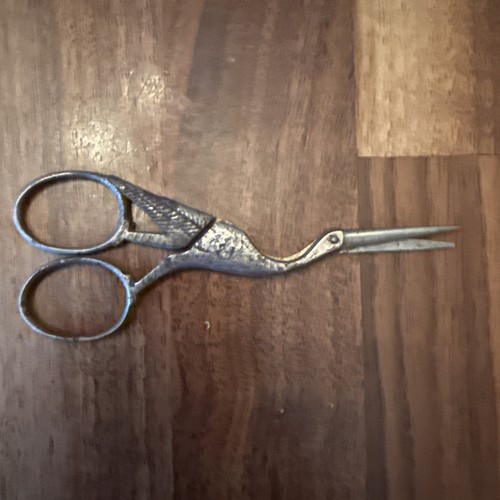 Vintage stork scissors - stork, 3