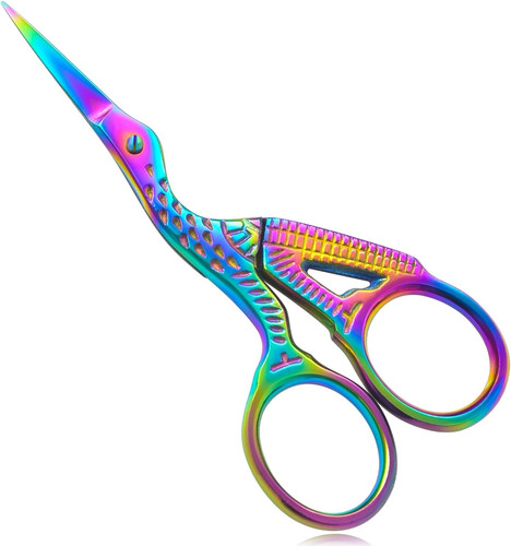 Rainbow stork scissors - scissors, 3.6
