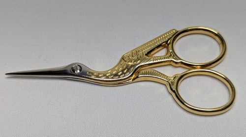 Vintage stork gold tone - stork,