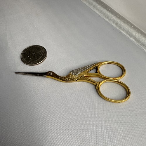 Vintage stork sewing - vintage,